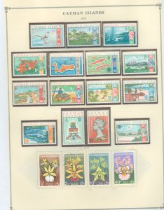 Cayman Islands #262/290  Multiple