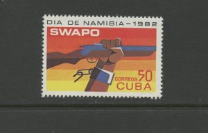 CUBA 2535, 1982 NAMIBIA DAY,  MNH (CU850h)