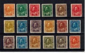 Canada 104-22 MNH 116 MVLH  122 MH