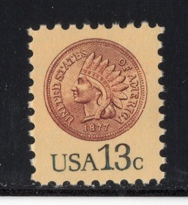 1734 * INDIAN HEAD PENNY * U.S. Postage Stamp   MNH   ^