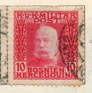 Bosnia Herzegovina 1912 Early Issue Fine Used 10h. 113395