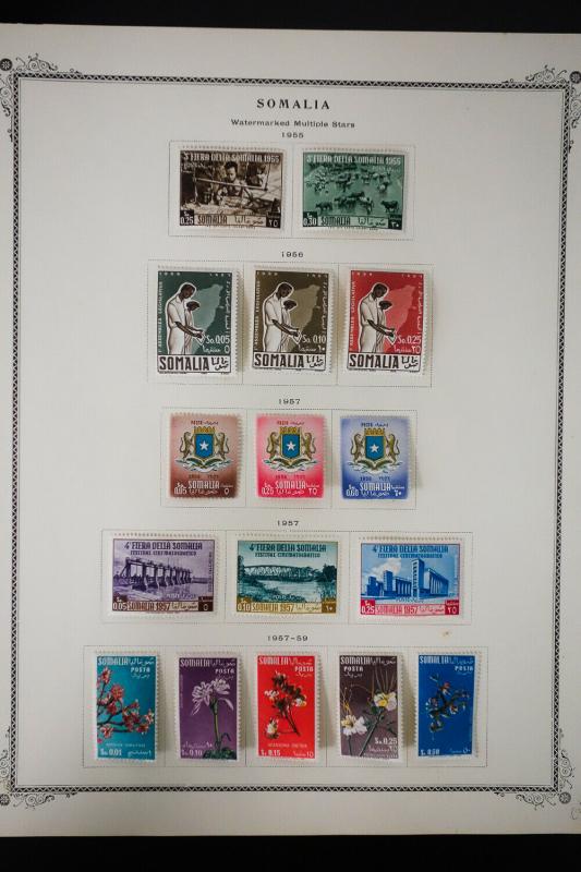 Somalia 1903 to 1970s Stamp Collection