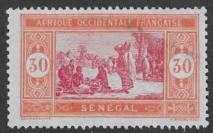 Senegal (1922) - Scott # 94,  Used