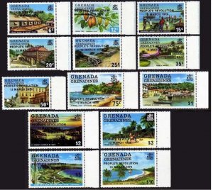 Grenada Gren 360-372, MNH. Michel 367-379. PEOPLE's REVOLUTION 15 MARCH 1979.