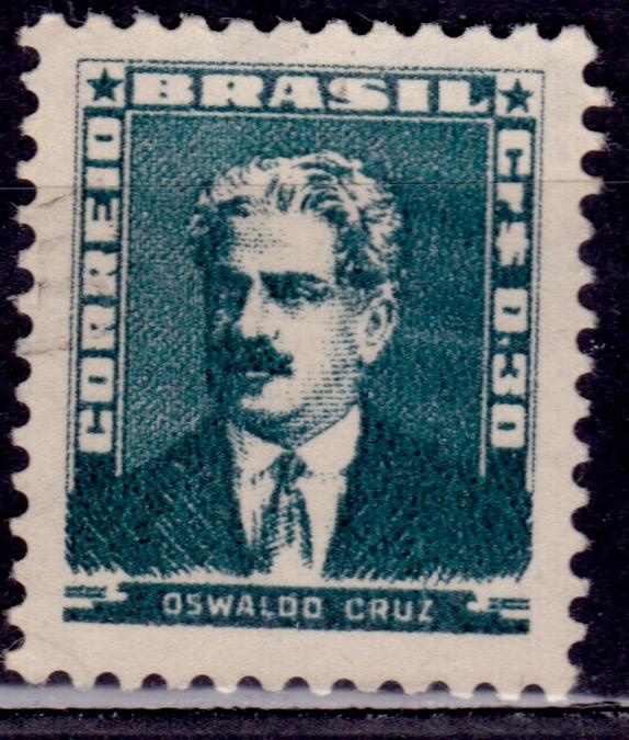 Brazil, 1954, Oswaldo Cruz, 30c, sc#790, used