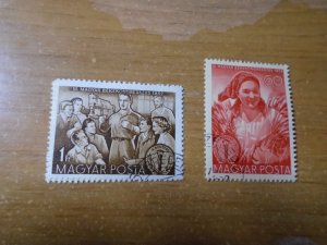 Hungary  #  1028-29  used