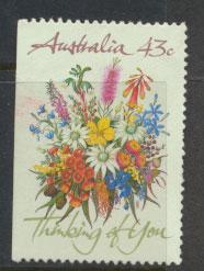 Australia SG 1231  Used imperf left margin from booklet 