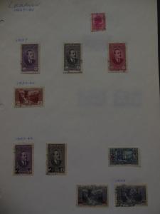 LEBANON : Old Time Mint & Used collection on pages.