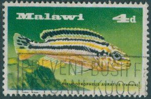 Malawi 1967 SG281 4d Chiclid fish FU