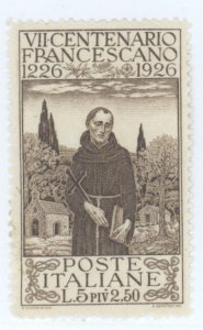 Italy, Scott #183, Unused, Hinged