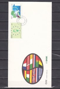 Ireland, Scott cat. 763-764. Tourism issue. First day cover. ^