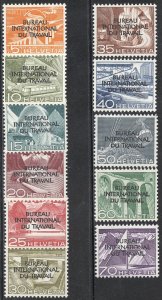 Switzerland Stamps # 3083-93 MNH XF Scott Value $110.00
