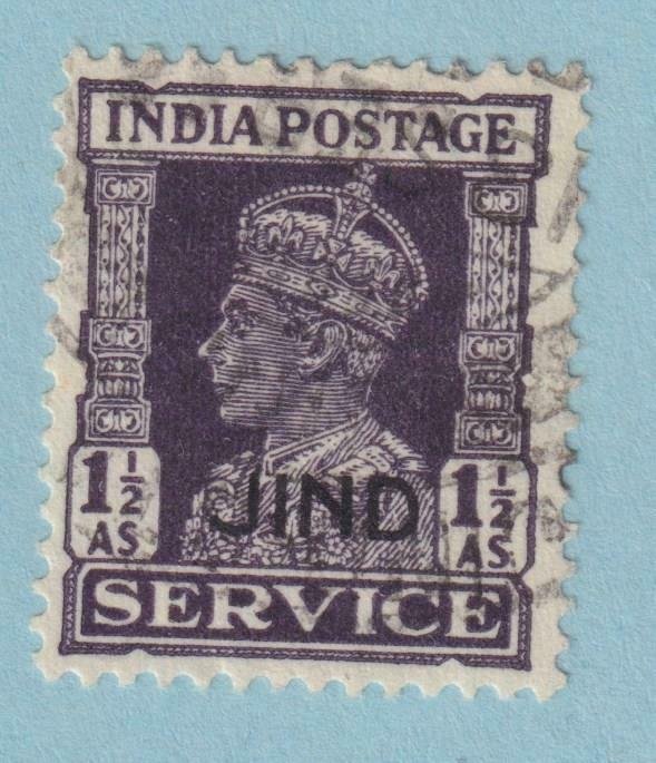 INDIA - JIND STATE O67 OFFICIAL  USED - NO FAULTS VERY FINE!