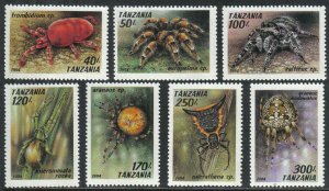 1994 Tanzania 1798-1804 Insects 7,50 €