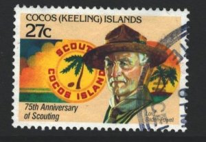 Cocos Islands Sc#85 Used