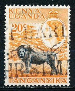 Kenya Uganda & Tanganyika #107 Single Used