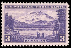 Scott # 800 - 1937 - ' Mt. McKinley ' MNH OG