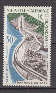 J43524 JL Stamps 1959 new caledonia mlh #c28 yate dam