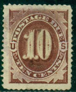 SCOTT # J-19 USED, VERY FINE, LARGE MARGINS, GREAT PRICE!