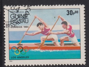 Guinea-Bissau 576 Olympic Canoeing 1984