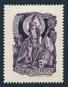 Austria 564,MNH.Michel 936. St Gebhard,Bishop of Vorarlberg,1949.