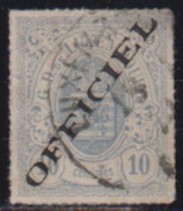 Luxembourg 1875 SC O3 USED