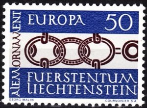 LIECHTENSTEIN 1965 EUROPA. Single, MNH