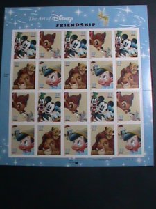 ​UNITED STATES-2004 SC# 3865-8 DISNEY CARTOON -FRIENDSHIP MNH SHEET VERY FINE