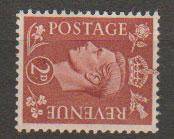 GB George VI  SG 506a wmk sideways mounted mint