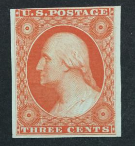 US #41P3 PLATE PROOF ON INDIA $ LOT #1066