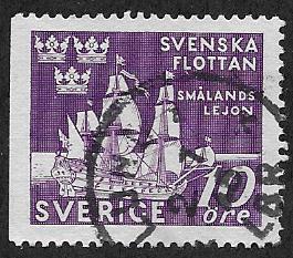 Sweden  Scott  356  Used