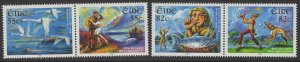 IRELAND SG2140/3 2012 MYTHS AND LEGENDS MNH