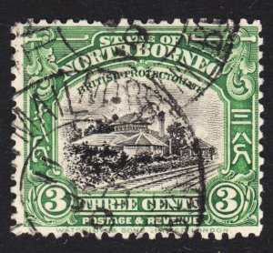 North Borneo Scott 169 perf 12 1/2 F to VF postally used. Lot #B.  FREE...