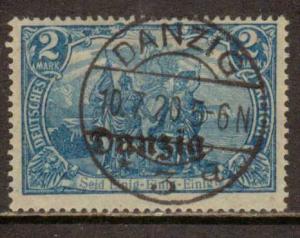 Danzig    #11  used  (1920)  c.v. $4.75