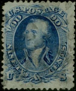 #72 VF+ USED WITH LIGHT FANCY CANCEL CV $600.00 BP6956