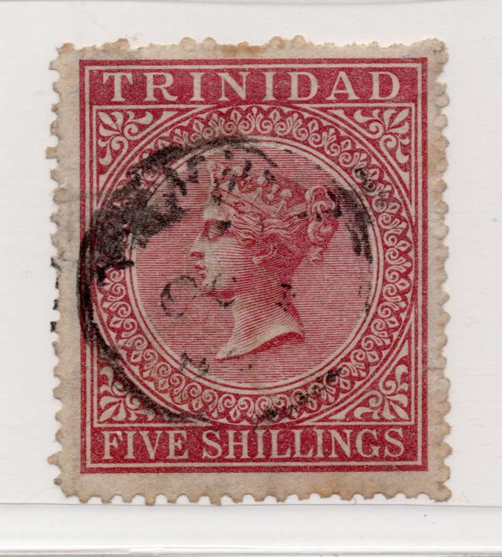 Trinidad - SG# 87 Used/ wmk crown CC/ Perf 12 1/2 - Lot 0318214