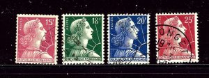 France 753-56 Used 1955-59 Part Set