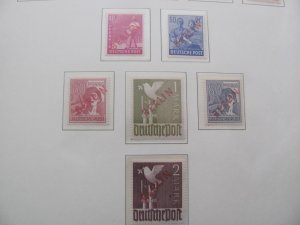 GERMANY BERLIN LIGHTHOUSE  ALBUM   1949-1990 MNH SOME BIG SETS SIGNED XF  (194)