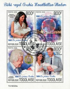 TOGO 2019 - Royal family,  prince Archie/ complete set (sheet+block)