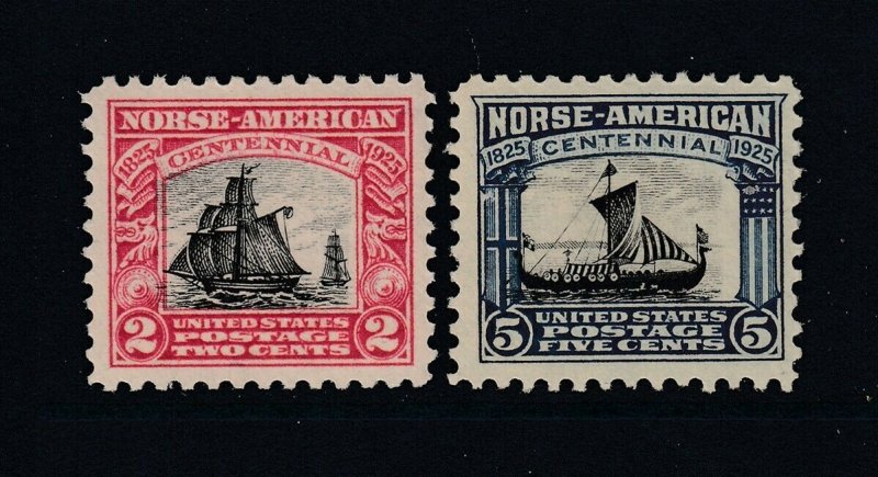 #620-621 Norse American SET (Mint Never Hinged) cv$26.50