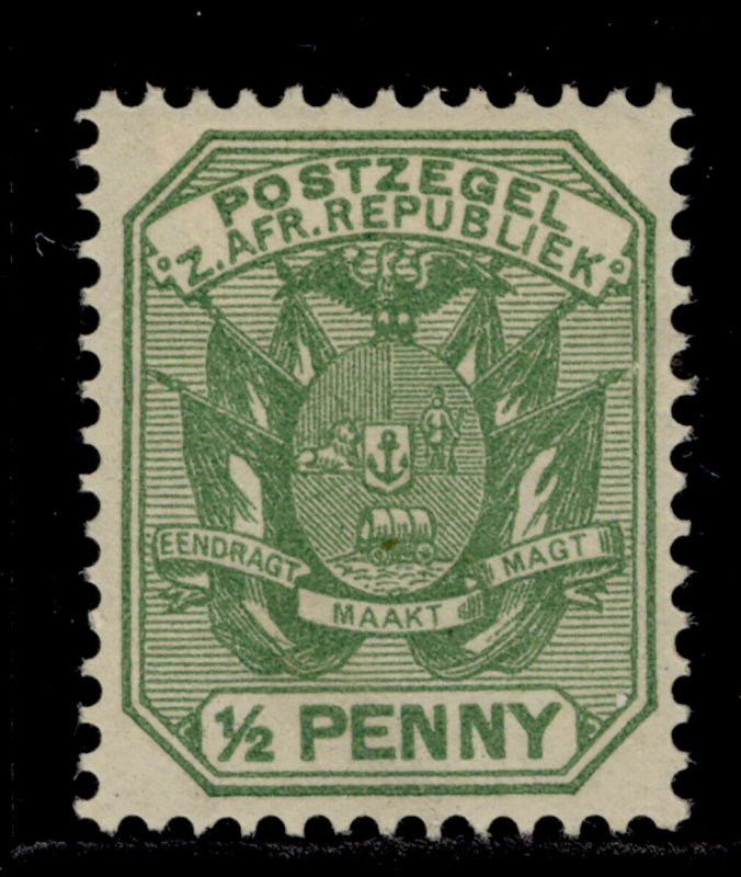 SOUTH AFRICA - Transvaal QV SG216, ½d green, M MINT.