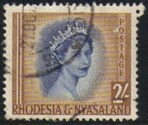 Rhodesia & Nyasaland #151 used, Queen Elizabeth II