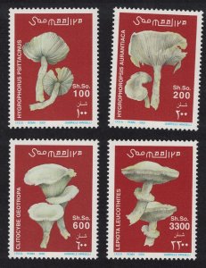 Somalia Mushrooms 4v 2002 MNH MI#962-965