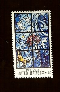 UN NY #180 6c The Kiss of Peace MHR