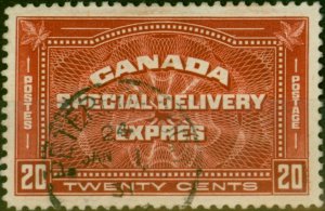 Canada 1930 20c Brown-Red SGS6 V.F.U 