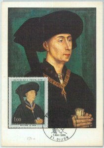 81247 -  FRANCE  - Postal History -  MAXIMUM CARD -  ART 1969  Royalty