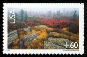 #C138 60c Acadia National Park, Mint **ANY 4=FREE SHIPPING**