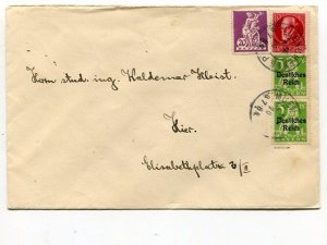Bavaria 1920 cover- mixed franking with German Empire - Lakeshore Philatelics