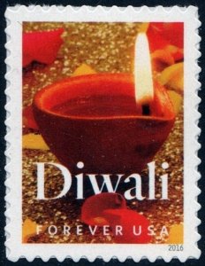 SC#5142 (47¢) Diwali Single (2016) SA