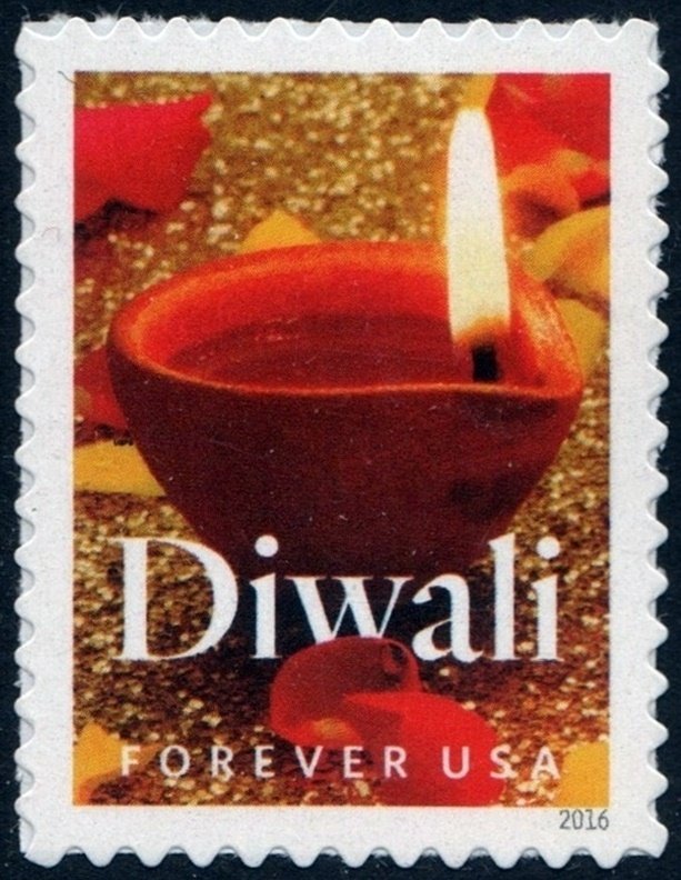 SC#5142 (47¢) Diwali Single (2016) SA